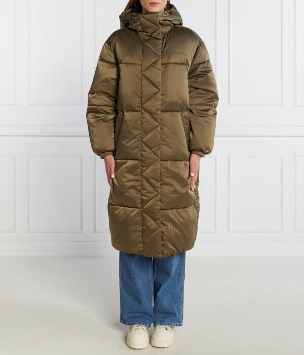 Пальто атласное Tommy Jeans, зеленый
Пальто атласное Tommy Jeans, зеленый