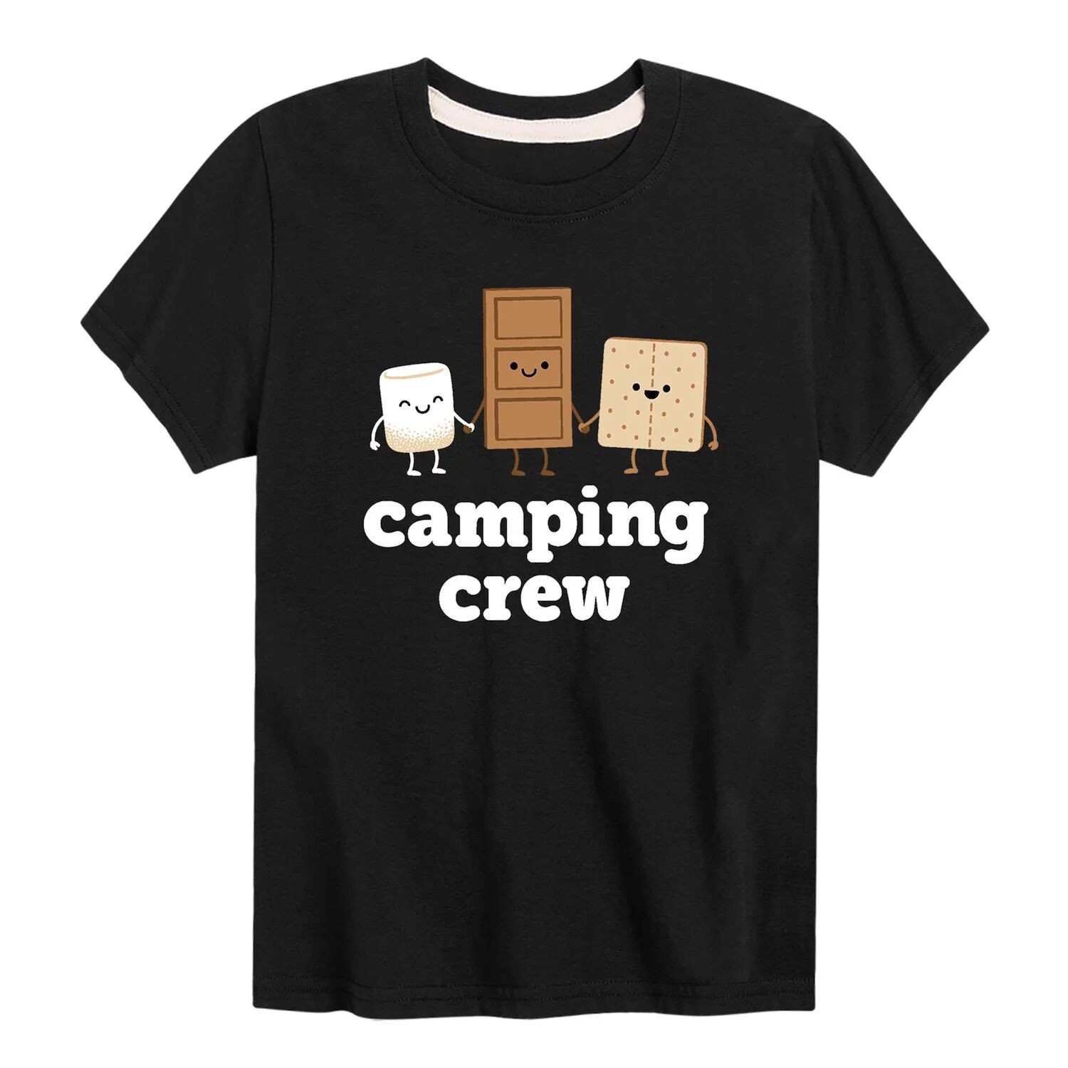 Футболка Camping Crew Smores для мальчиков 8–20 лет с рисунком Licensed Character 
Футболка Camping Crew Smores для мальчиков 8–20 лет с рисунком Licensed Character