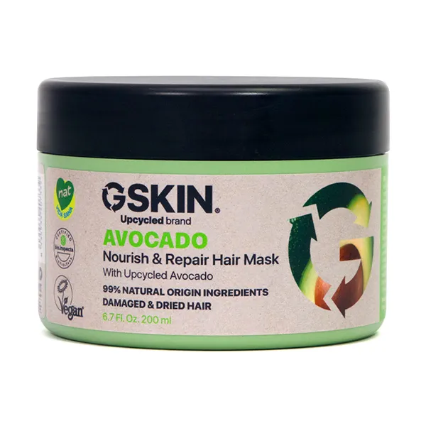 Маска для поврежденных и сухих волос Avocado Gskin, 200 ml
Маска для поврежденных и сухих волос Avocado Gskin, 200 ml