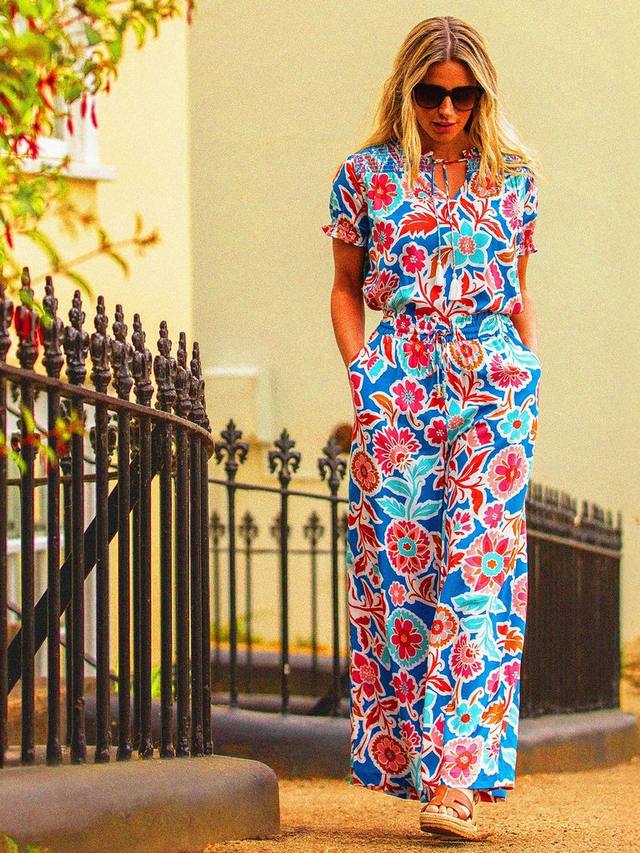 Брюки в цветочек в полном расцвете сил Brakeburn, разноцветный 
Брюки в цветочек в полном расцвете сил Brakeburn, разноцветный