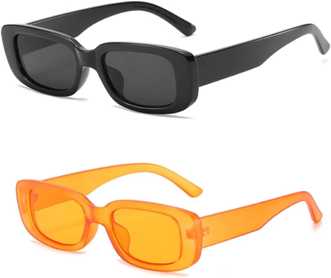 Солнцезащитные очки IKANOO в стиле ретро, прямоугольные, для женщин и мужчин, с маленькой квадратной оправой, модные в стиле Y2K 90-х, черные, Black+orange
Солнцезащитные очки IKANOO в стиле ретро, прямоугольные, для женщин и мужчин, с маленькой квадратной оправой, модные в стиле Y2K 90-х, черные, Black+orange