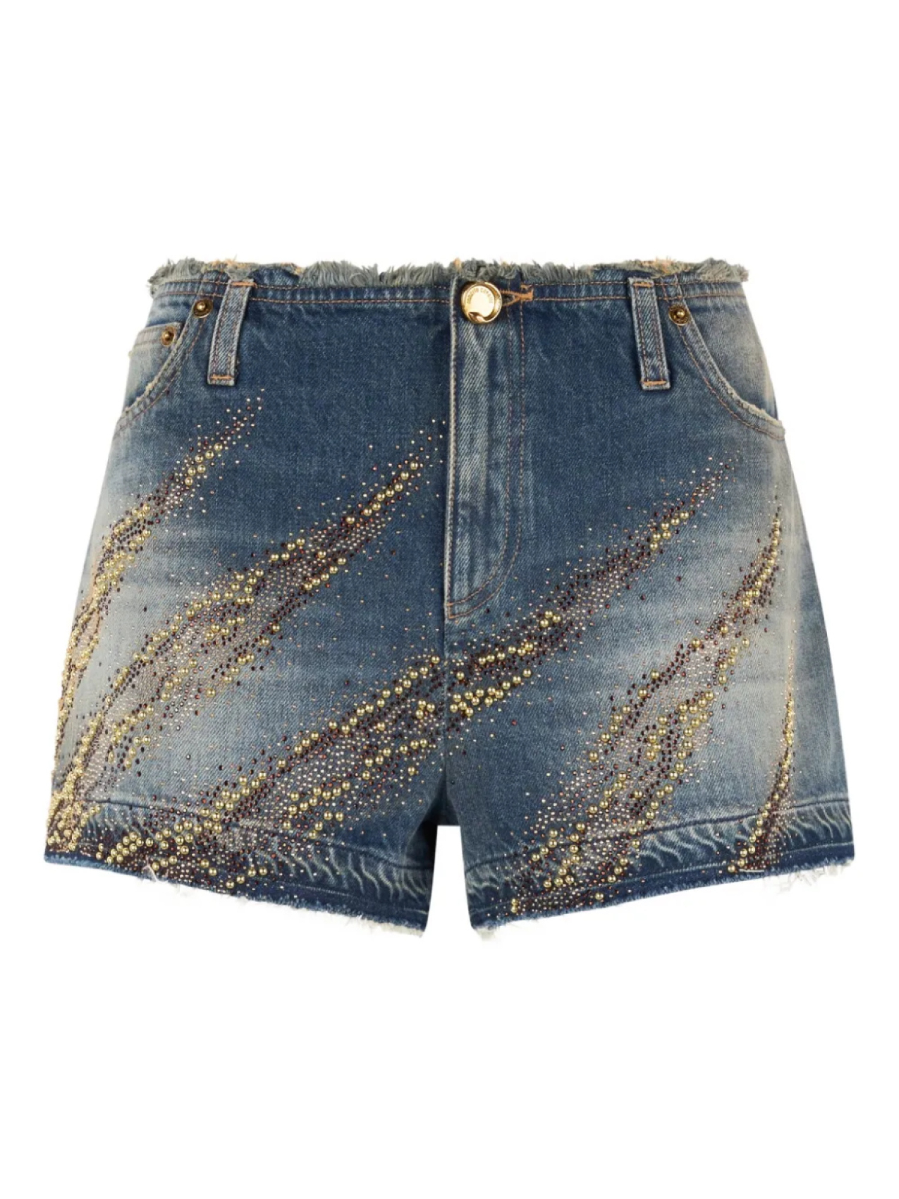 Шорты с зебровым узором Roberto Cavalli, синий
Шорты с зебровым узором Roberto Cavalli, синий