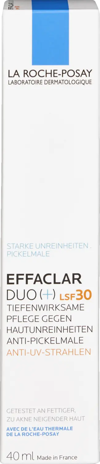Дневной крем LA ROCHE-POSAY Effaclar Duo (+) LSF 30
Дневной крем LA ROCHE-POSAY Effaclar Duo (+) LSF 30