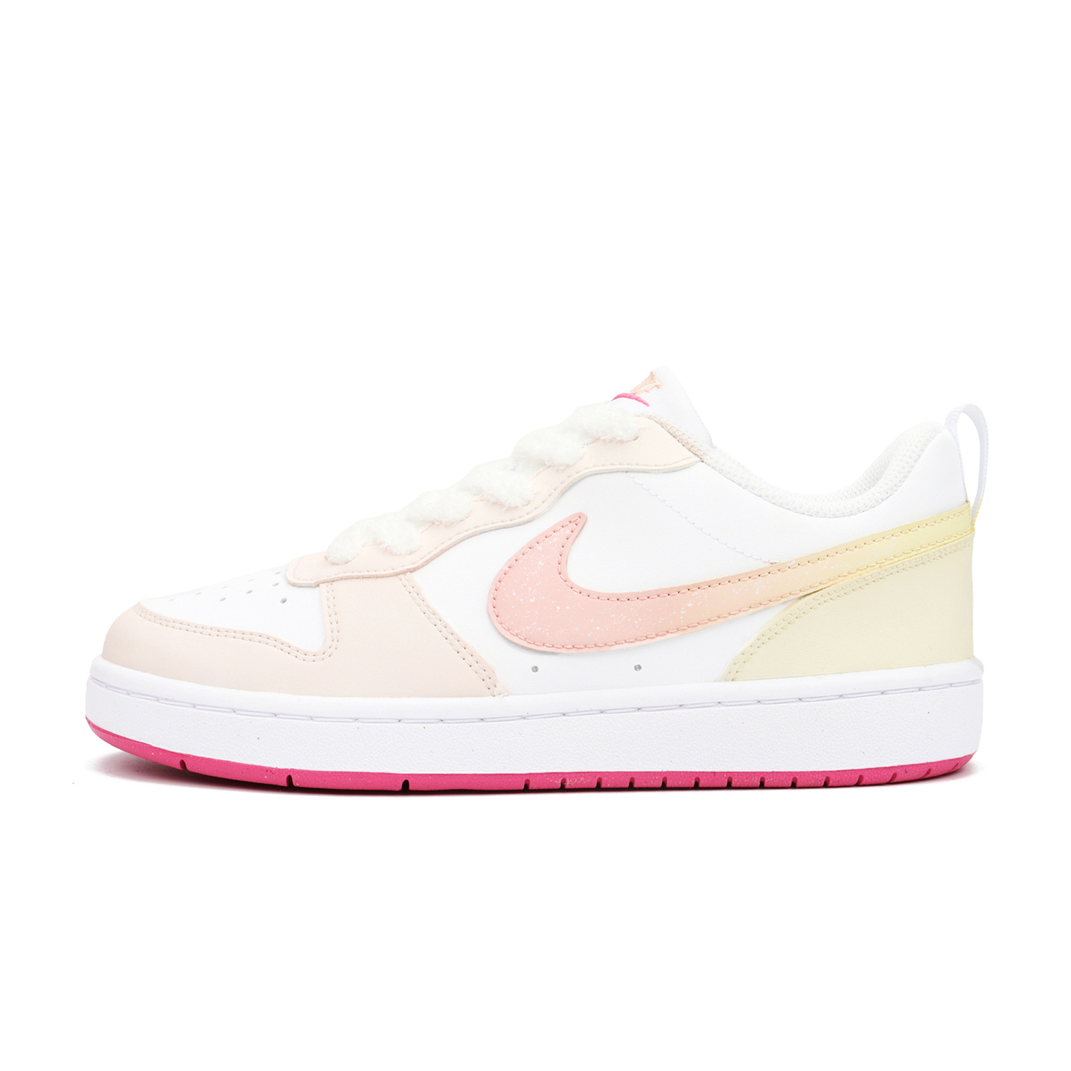 Court Borough Summer Sweet Peach нескользящие устойчивые к истиранию низкие детские скейтбординг кроссовки White Nike, розовый
Court Borough Summer Sweet Peach нескользящие устойчивые к истиранию низкие детские скейтбординг кроссовки White Nike, розовый