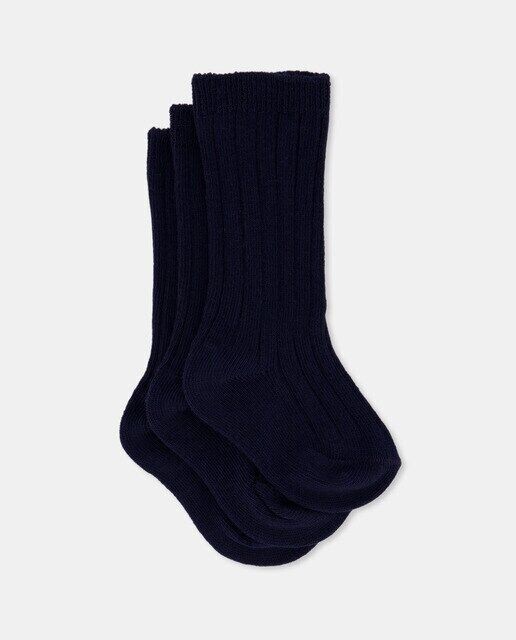 Комплект из трех детских носков с резинкой Cotton Juice, темно-синий
Комплект из трех детских носков с резинкой Cotton Juice, темно-синий