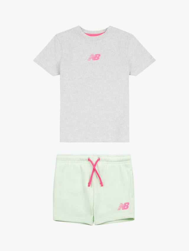 Детская хлопчатобумажная теннисная футболка с мультяшным рисунком и подарочный набор New Balance, цвет Ash Heather
Детская хлопчатобумажная теннисная футболка с мультяшным рисунком и подарочный набор New Balance, цвет Ash Heather