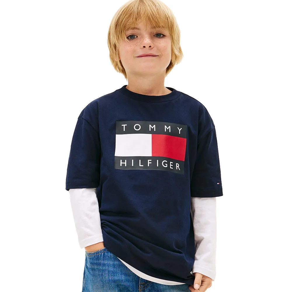 Футболка с коротким рукавом Tommy Hilfiger Heritage Printed Flag, синий
Футболка с коротким рукавом Tommy Hilfiger Heritage Printed Flag, синий