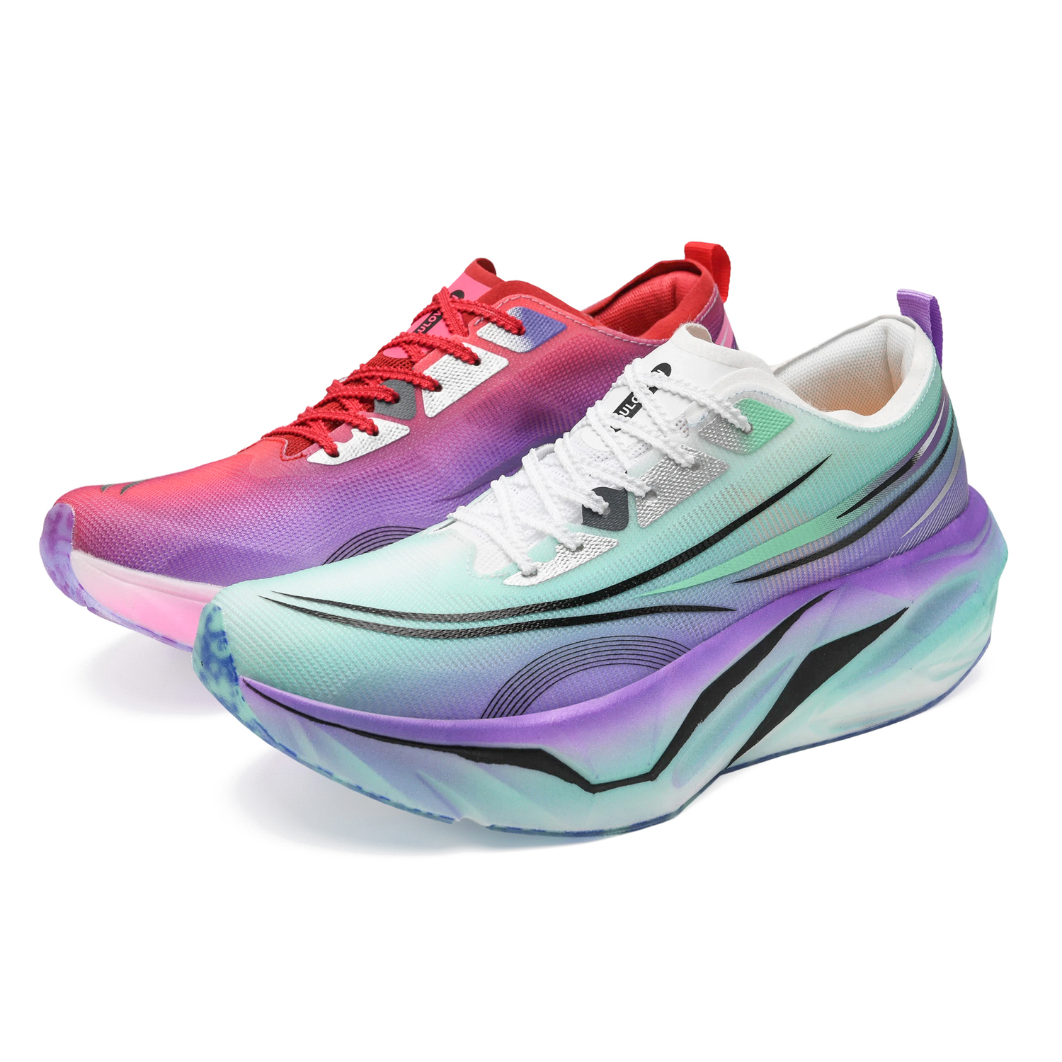 ULOVAZN Низкие кроссовки unisex фиолетовые красные mismatched
ULOVAZN Низкие кроссовки unisex фиолетовые красные mismatched