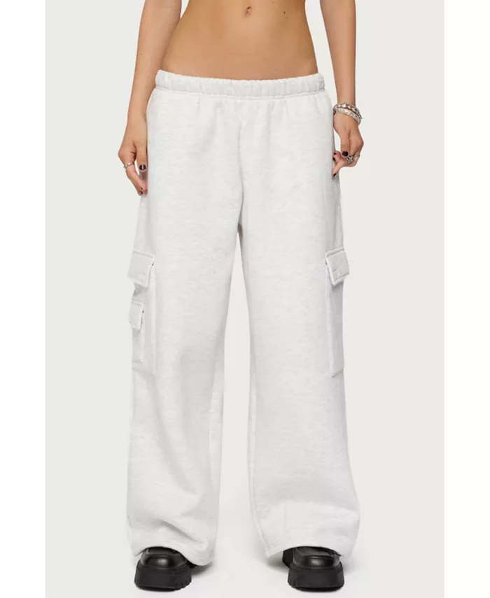 Женские широкие спортивные брюки-карго Edikted, серый
Женские широкие спортивные брюки-карго Edikted, серый