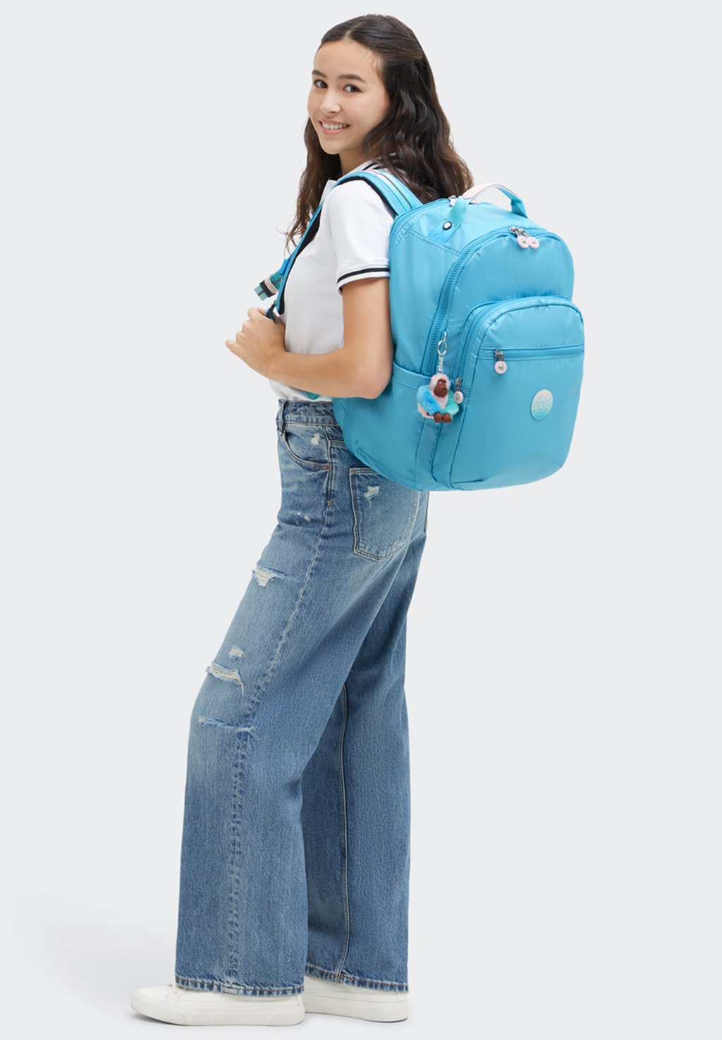 Рюкзак Kipling, светло-голубой
Рюкзак Kipling, светло-голубой