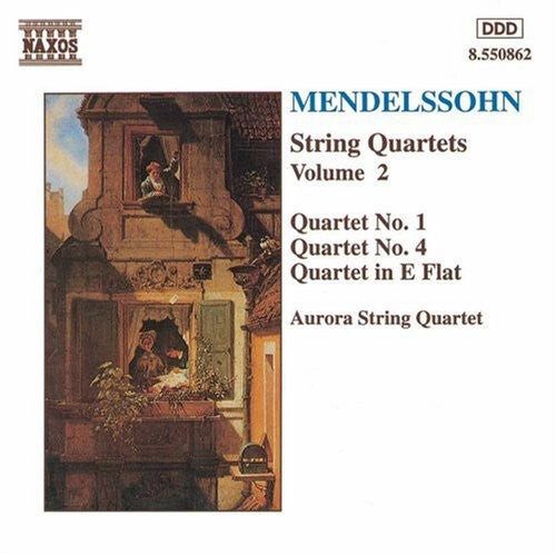 CD диск Mendelssohn / Aurora String Quartet: String Quartets 2
CD диск Mendelssohn / Aurora String Quartet: String Quartets 2