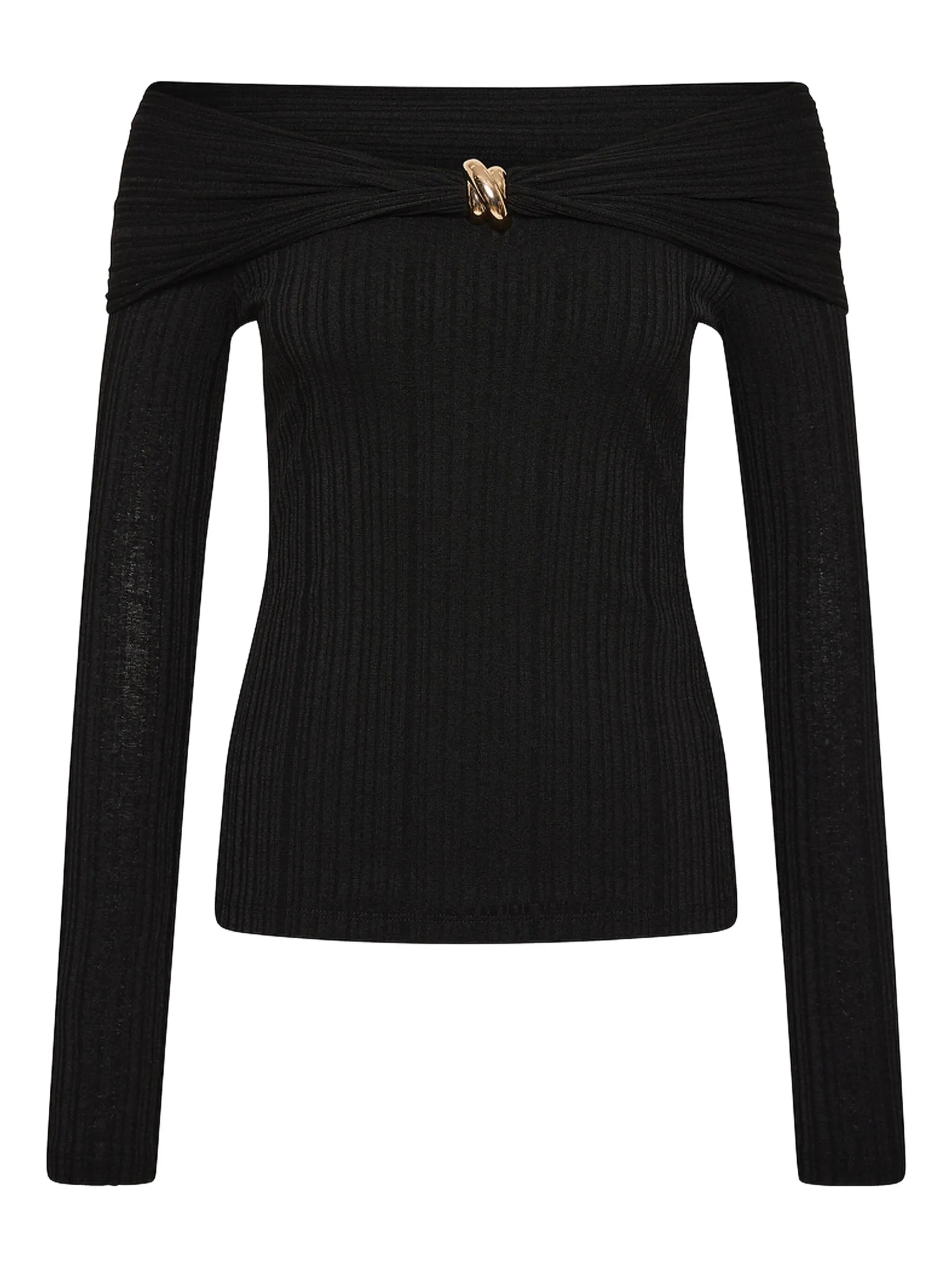 Топ с открытыми плечами Rebecca Vallance, черный
Топ с открытыми плечами Rebecca Vallance, черный