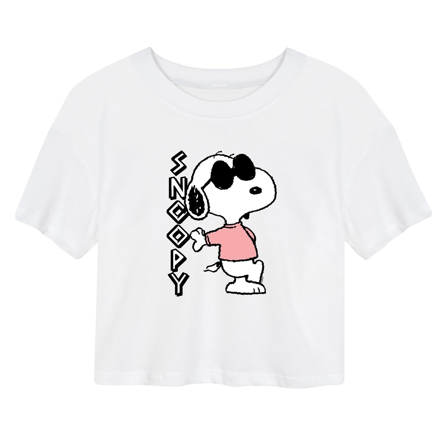 Детская укороченная футболка Peanuts Snoopy Cool с графическим рисунком Licensed Character
Детская укороченная футболка Peanuts Snoopy Cool с графическим рисунком Licensed Character
