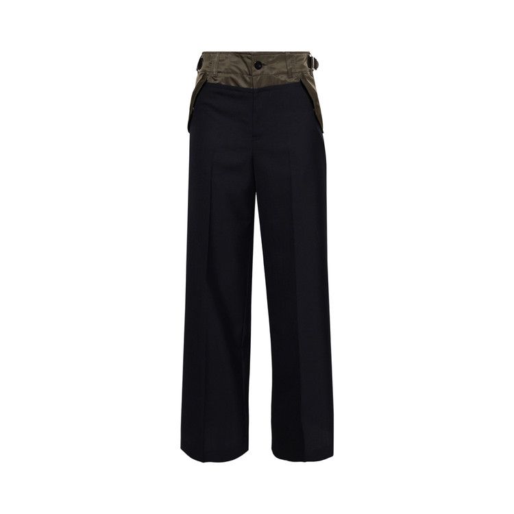 Брюки Sacai Suiting Mix Pants 'Navydark Khaki'
Брюки Sacai Suiting Mix Pants 'Navydark Khaki'