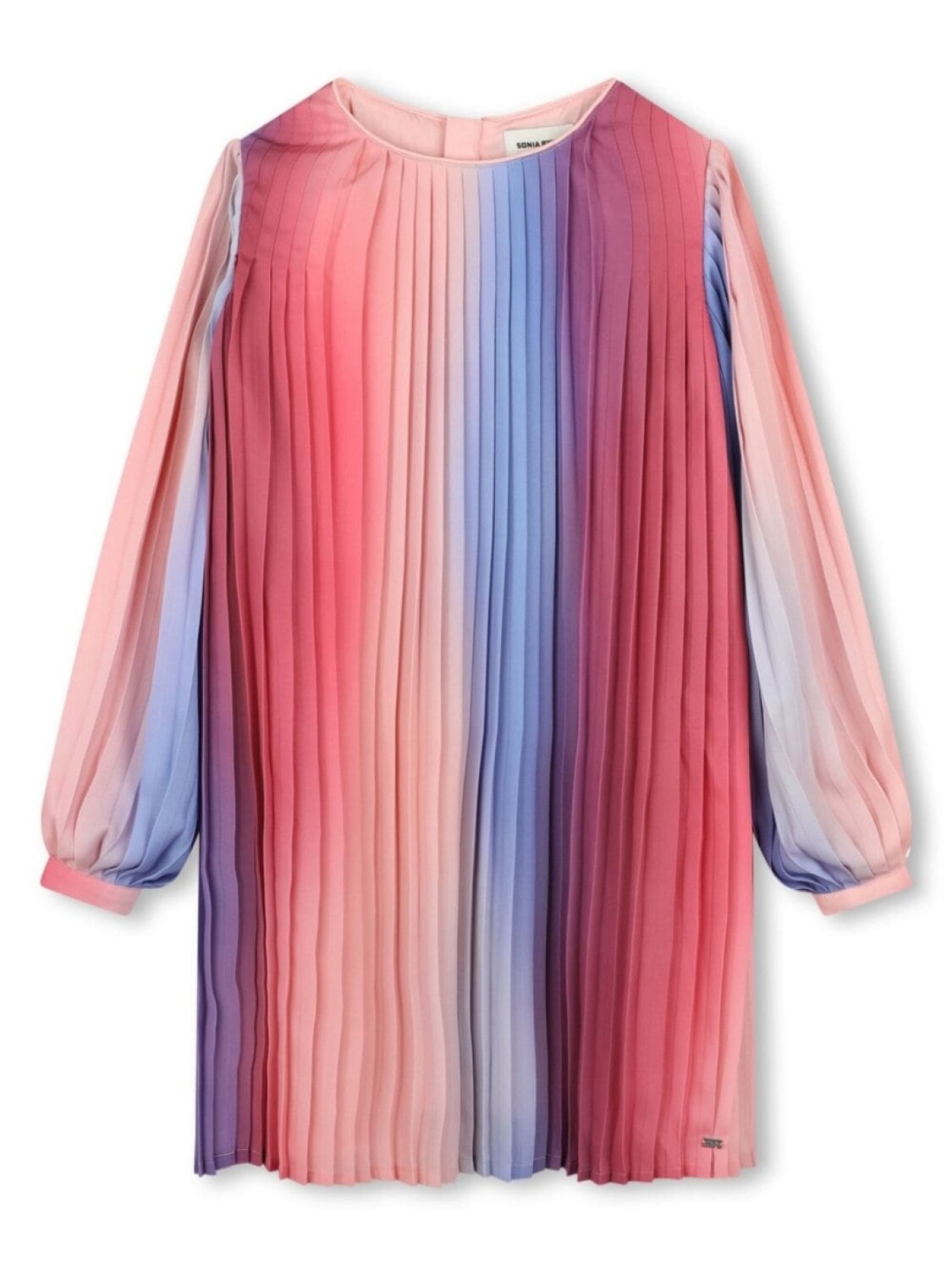 SONIA RYKIEL ENFANT платье с плиссировкой и эффектом градиента, синий
SONIA RYKIEL ENFANT платье с плиссировкой и эффектом градиента, синий