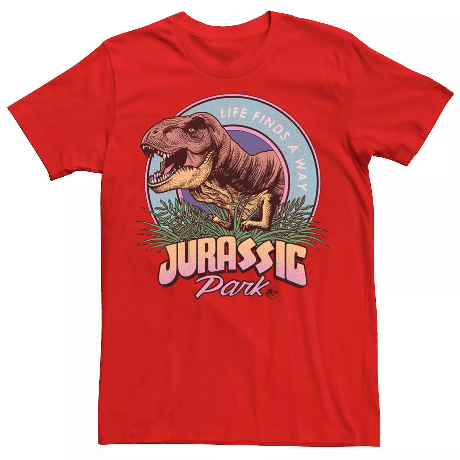 Мужская футболка Jurassic Park Life Finds A Way с ярким графическим рисунком Licensed Character, красный
Мужская футболка Jurassic Park Life Finds A Way с ярким графическим рисунком Licensed Character, красный