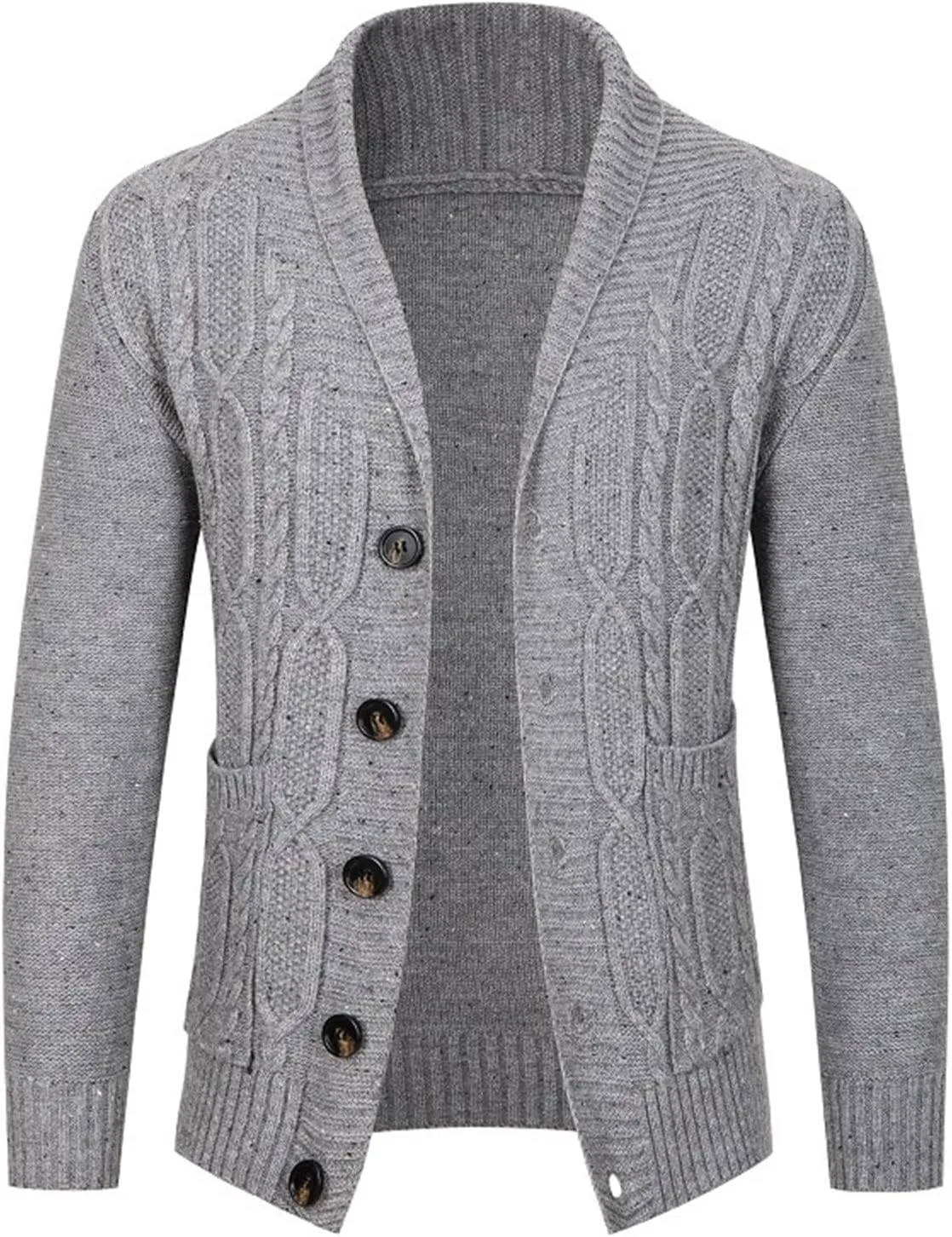 Кардиган для мужчин JiXiang с V-образным вырезом и длинными рукавами
Кардиган для мужчин JiXiang с V-образным вырезом и длинными рукавами