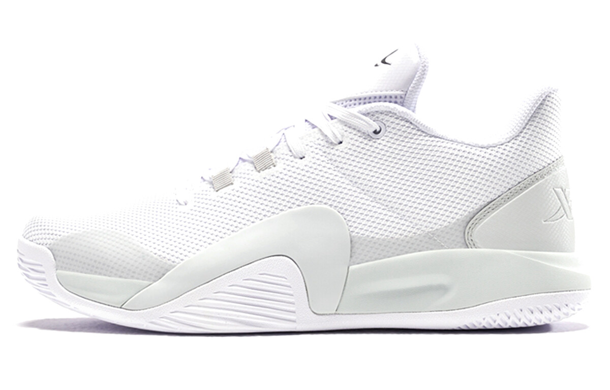 Баскетбольные кроссовки Lin Generation для мужчин с низким верхом, белые/серые Xtep