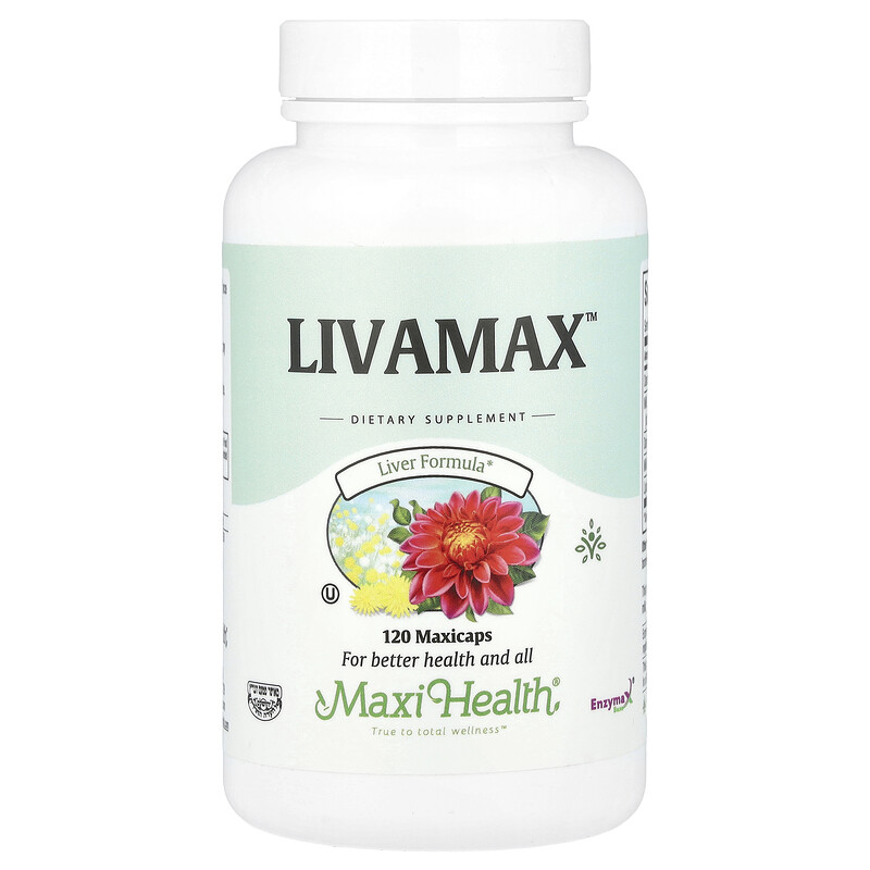 Maxi Health, Livamax , 120 капсул MaxiCap
Maxi Health, Livamax , 120 капсул MaxiCap