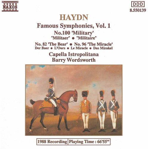 CD диск Haydn / Wordsworth / Capella Istropolitana: Symphonies 82, 96 & 100
CD диск Haydn / Wordsworth / Capella Istropolitana: Symphonies 82, 96 & 100