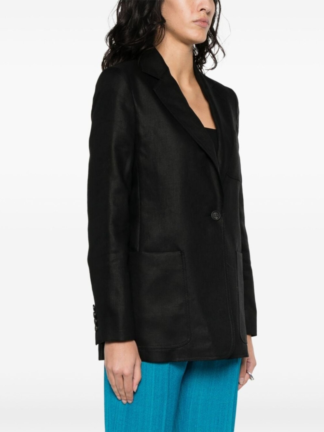 Max Mara однобортный блейзер Boemia, черный
Max Mara однобортный блейзер Boemia, черный