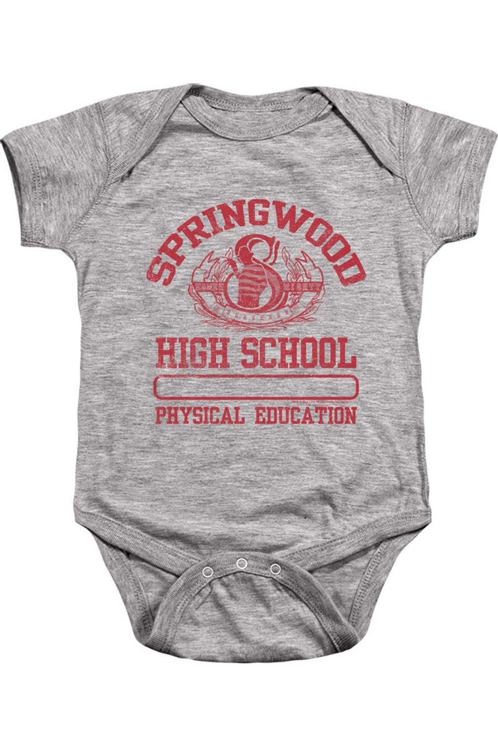 Детский комбинезончик "Кошмар на улице Вязов" из средней школы Спрингвуд Gildan, athletic heather
Детский комбинезончик "Кошмар на улице Вязов" из средней школы Спрингвуд Gildan, athletic heather