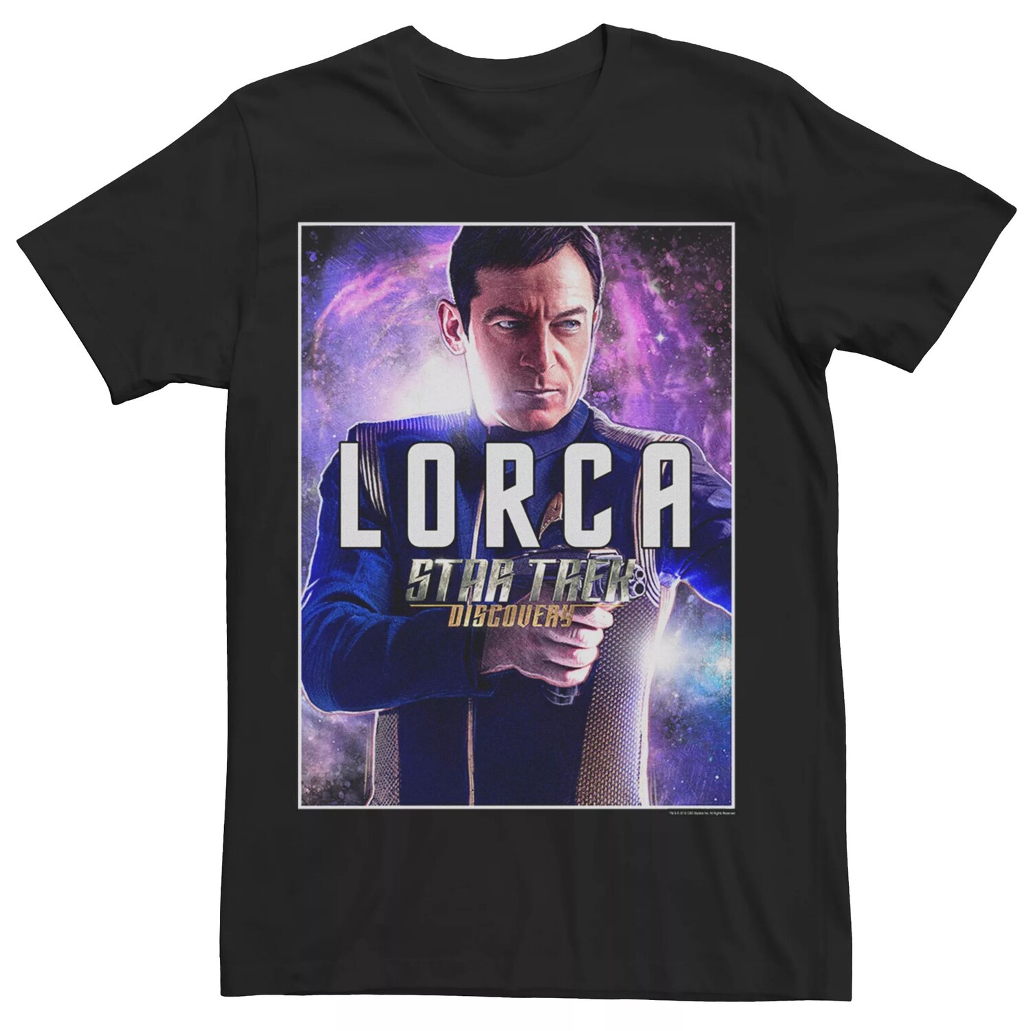 Мужская футболка с плакатом Star Trek Discovery Lorca Galaxy Licensed Character
Мужская футболка с плакатом Star Trek Discovery Lorca Galaxy Licensed Character