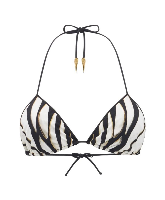 Бикини топ с золотым принтом Roberto Cavalli, мультиколор
Бикини топ с золотым принтом Roberto Cavalli, мультиколор