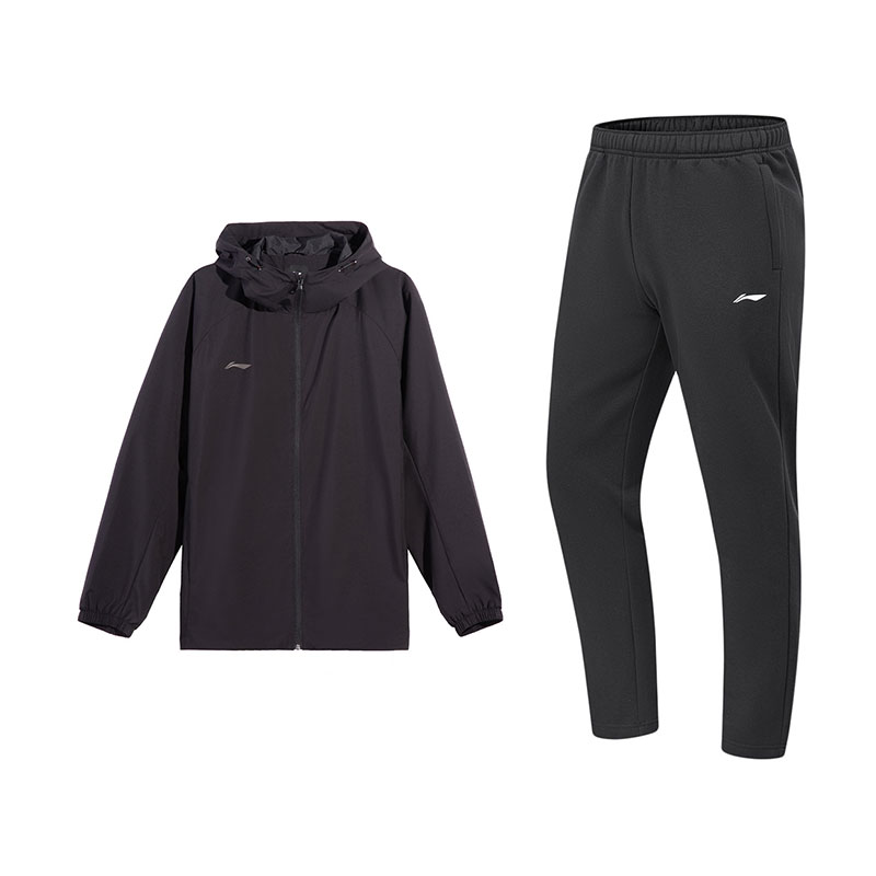 Li Ning Casual Sportswear Men's Li-Ning, черный top+черный pants
Li Ning Casual Sportswear Men's Li-Ning, черный top+черный pants