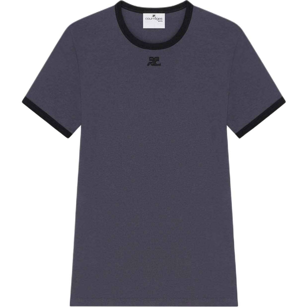 Футболка Courrèges с логотипом и круглым вырезом COURREGES, черный
Футболка Courrèges с логотипом и круглым вырезом COURREGES, черный