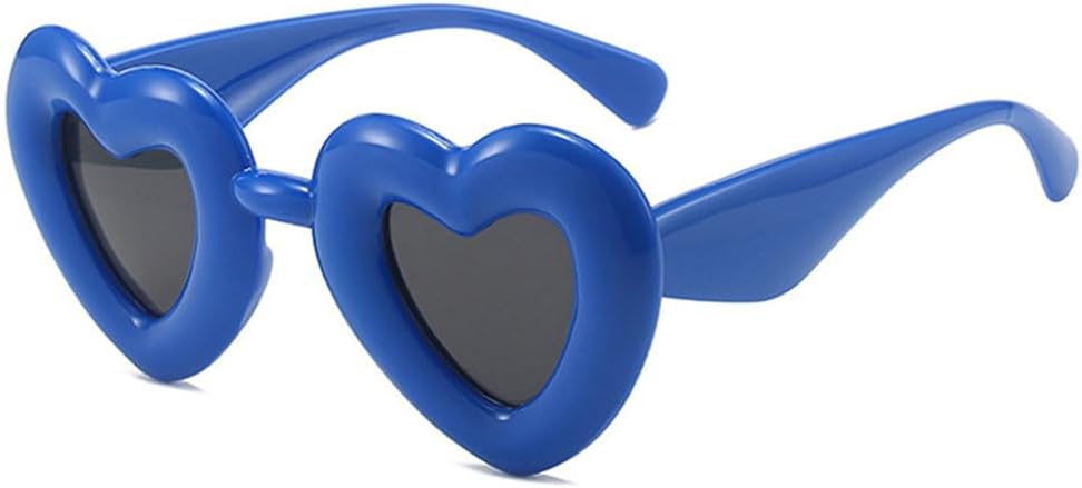 Модные солнцезащитные очки в форме сердца для женщин, защита от УФ-излучения UV400, ретро-стиль, конфетные цвета; уникальные солнцезащитные очки «кошачий глаз» для мужчин HHZZYVY, Blue Grey
Модные солнцезащитные очки в форме сердца для женщин, защита от УФ-излучения UV400, ретро-стиль, конфетные цвета; уникальные солнцезащитные очки «кошачий глаз» для мужчин HHZZYVY, Blue Grey