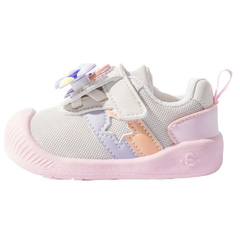 Нескользящие дышащие низкие туфли для малышей Bradmiller, бежевый/фиолетовый
Нескользящие дышащие низкие туфли для малышей Bradmiller, бежевый/фиолетовый