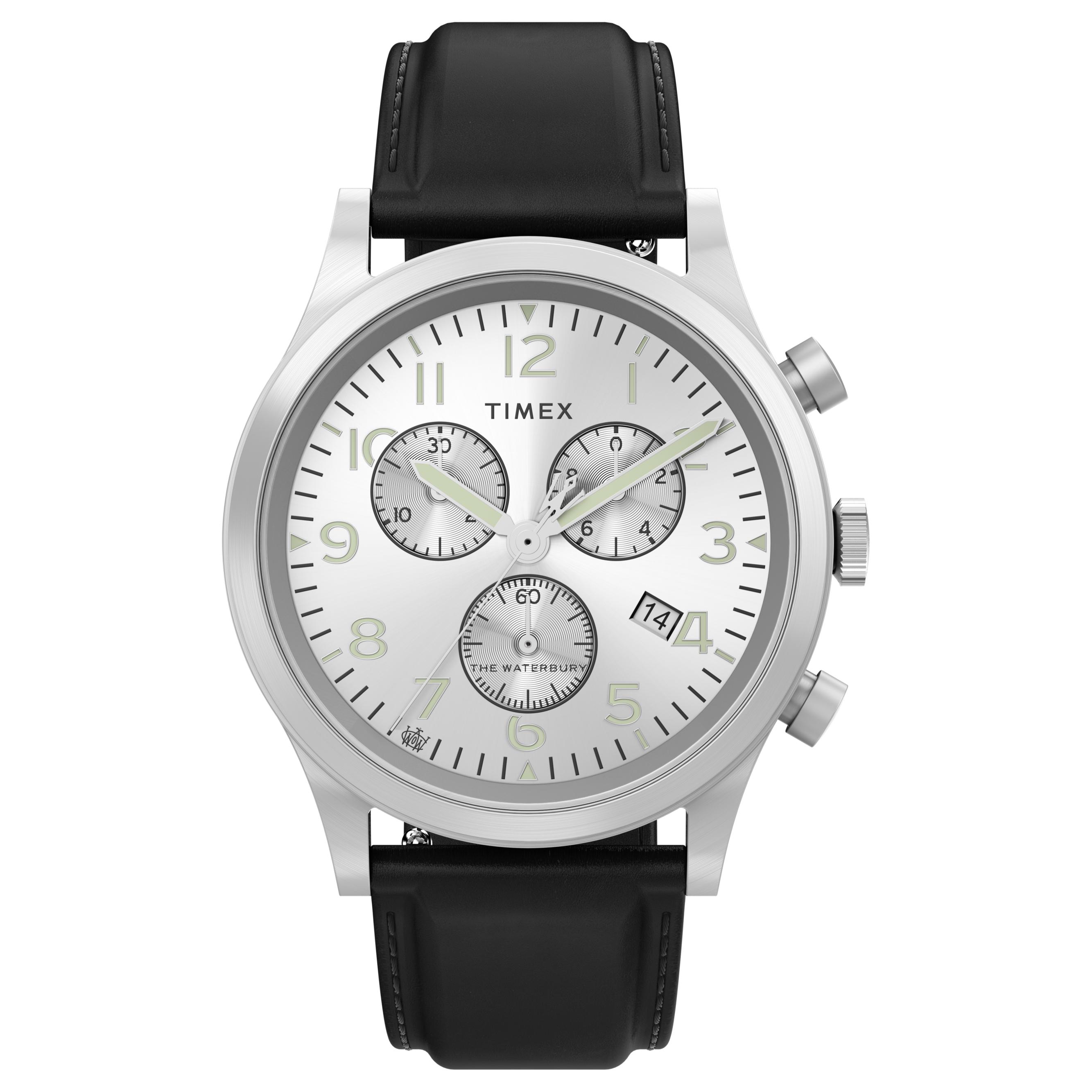 TIMEX Часы Waterbury Traditional Chronograph 42mm, Silver
TIMEX Часы Waterbury Traditional Chronograph 42mm, Silver