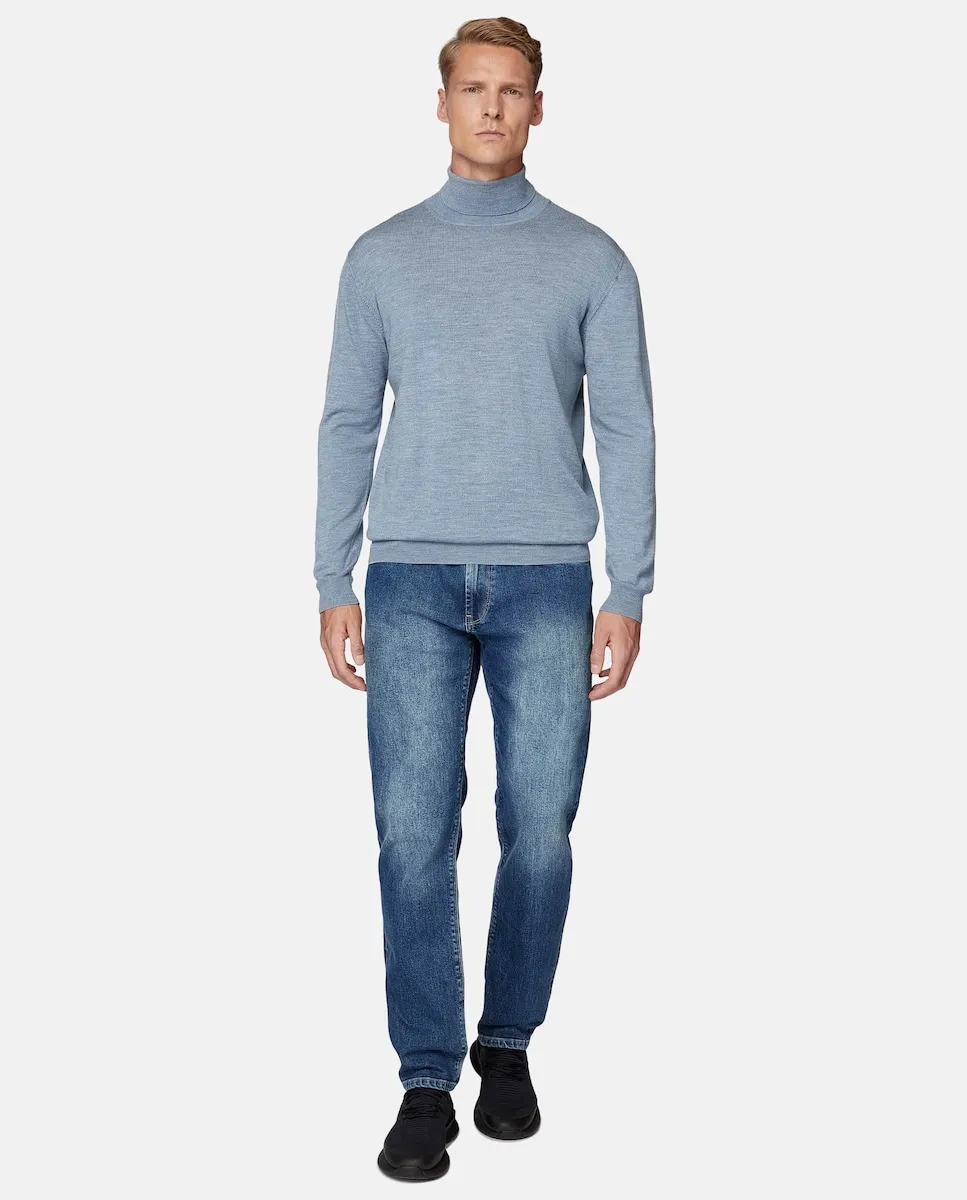 Мужские джинсы обычного кроя светло-голубого цвета Boggi Milano, голубой
Мужские джинсы обычного кроя светло-голубого цвета Boggi Milano, голубой