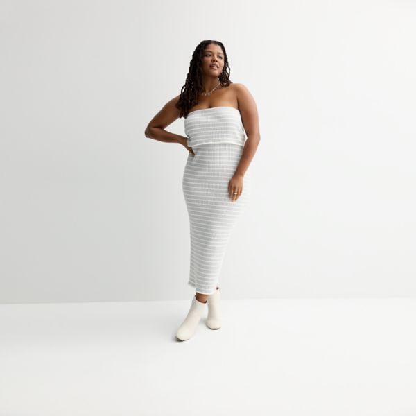 Платье-труба макси с отворотами больших размеров для подростков So, цвет grey stripe
Платье-труба макси с отворотами больших размеров для подростков So, цвет grey stripe