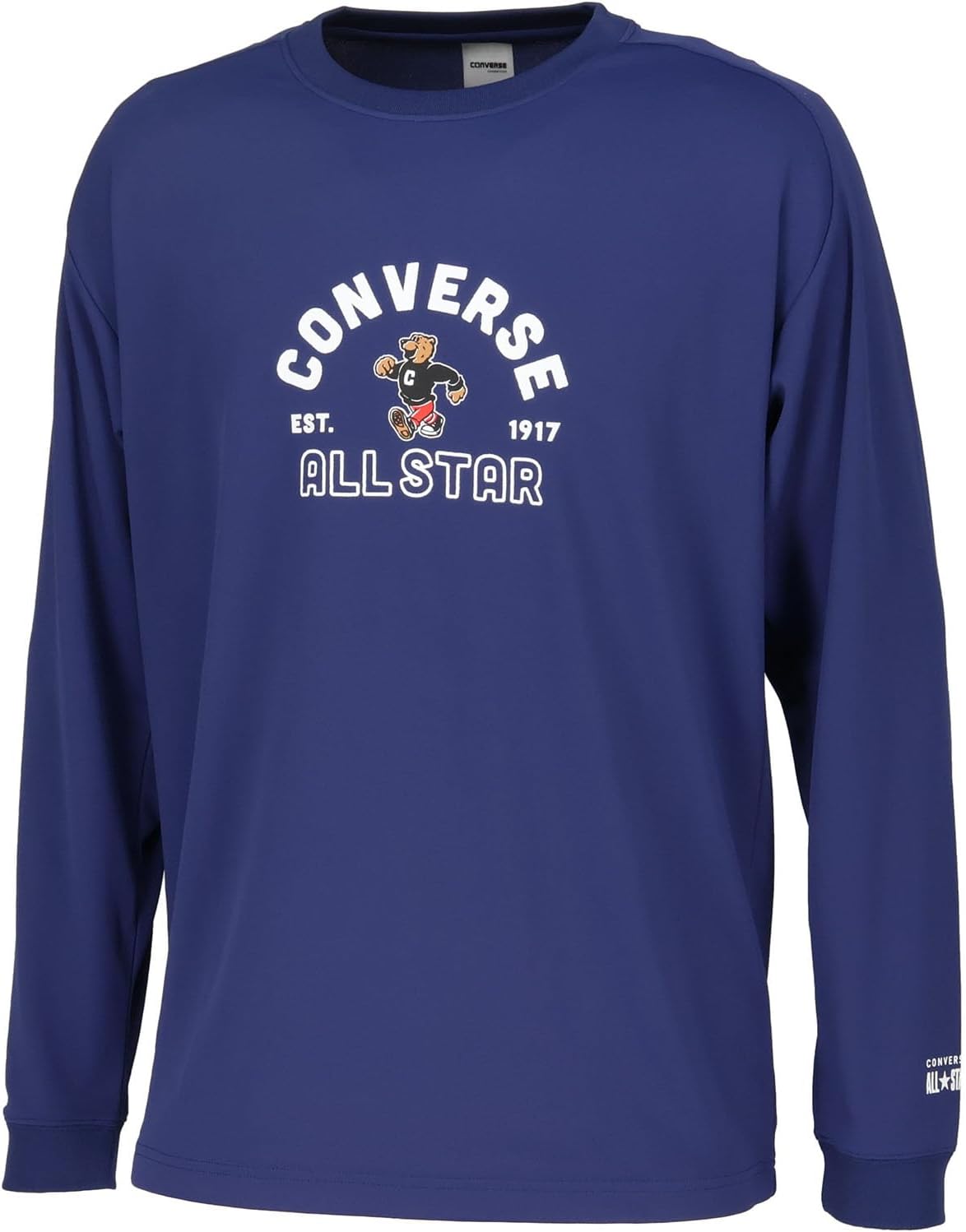 Футболка с длинными рукавами Converse CB252359L с принтом, влагоотводящая, быстросохнущая, темно-синий
Футболка с длинными рукавами Converse CB252359L с принтом, влагоотводящая, быстросохнущая, темно-синий