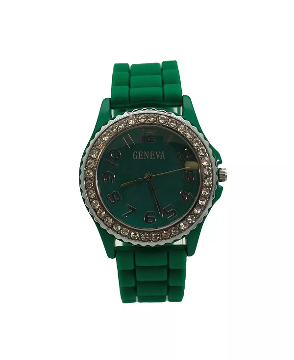 Зеленые повседневные силиконовые и цветные женские часы со стразами Olivia Pratt, green
Зеленые повседневные силиконовые и цветные женские часы со стразами Olivia Pratt, green