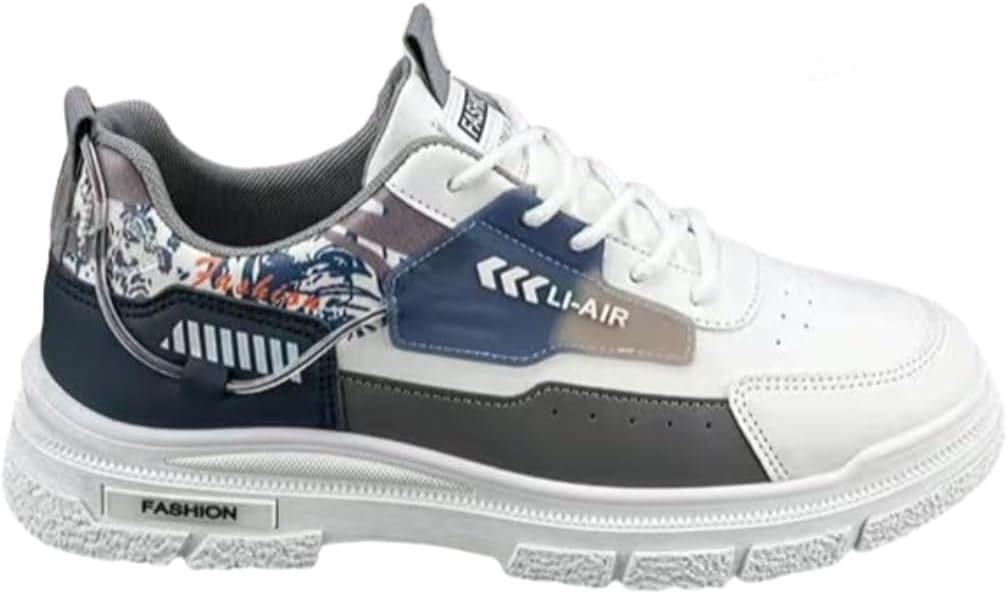 Мужские кроссовки для бега по тропам с нескользящей подошвой, с модным принтом, дышащие, для прогулок, легкие повседневные обувь Lexamen, синий
Мужские кроссовки для бега по тропам с нескользящей подошвой, с модным принтом, дышащие, для прогулок, легкие повседневные обувь Lexamen, синий