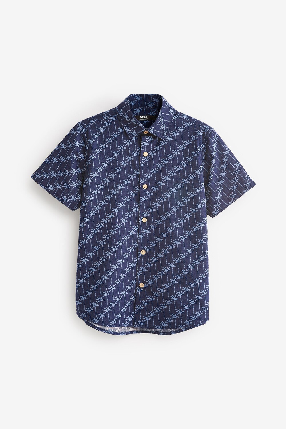 Рубашка с короткими рукавами Next, синий
Рубашка с короткими рукавами Next, синий