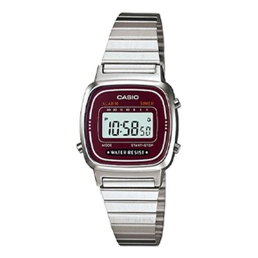 Часы CASIO Waterproof Mens Wine Red Digital, красный 
Часы CASIO Waterproof Mens Wine Red Digital, красный