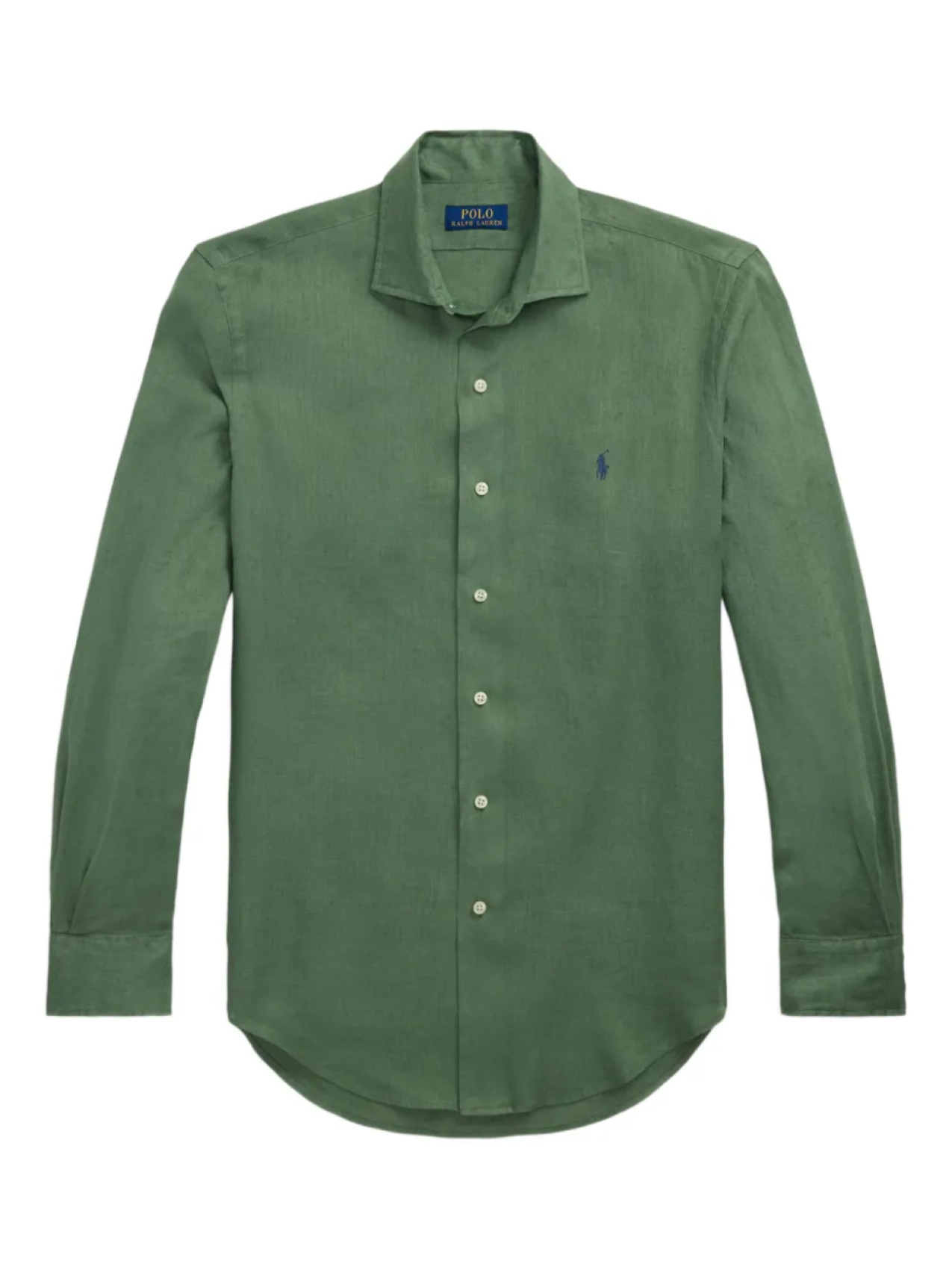 Льняная рубашка на пуговицах Polo Ralph Lauren, зеленый
Льняная рубашка на пуговицах Polo Ralph Lauren, зеленый