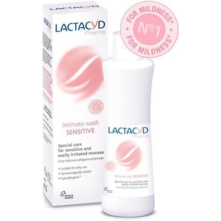 Lactacyd Pharma Sensitive гель для интимной гигиены 250 мл
Lactacyd Pharma Sensitive гель для интимной гигиены 250 мл