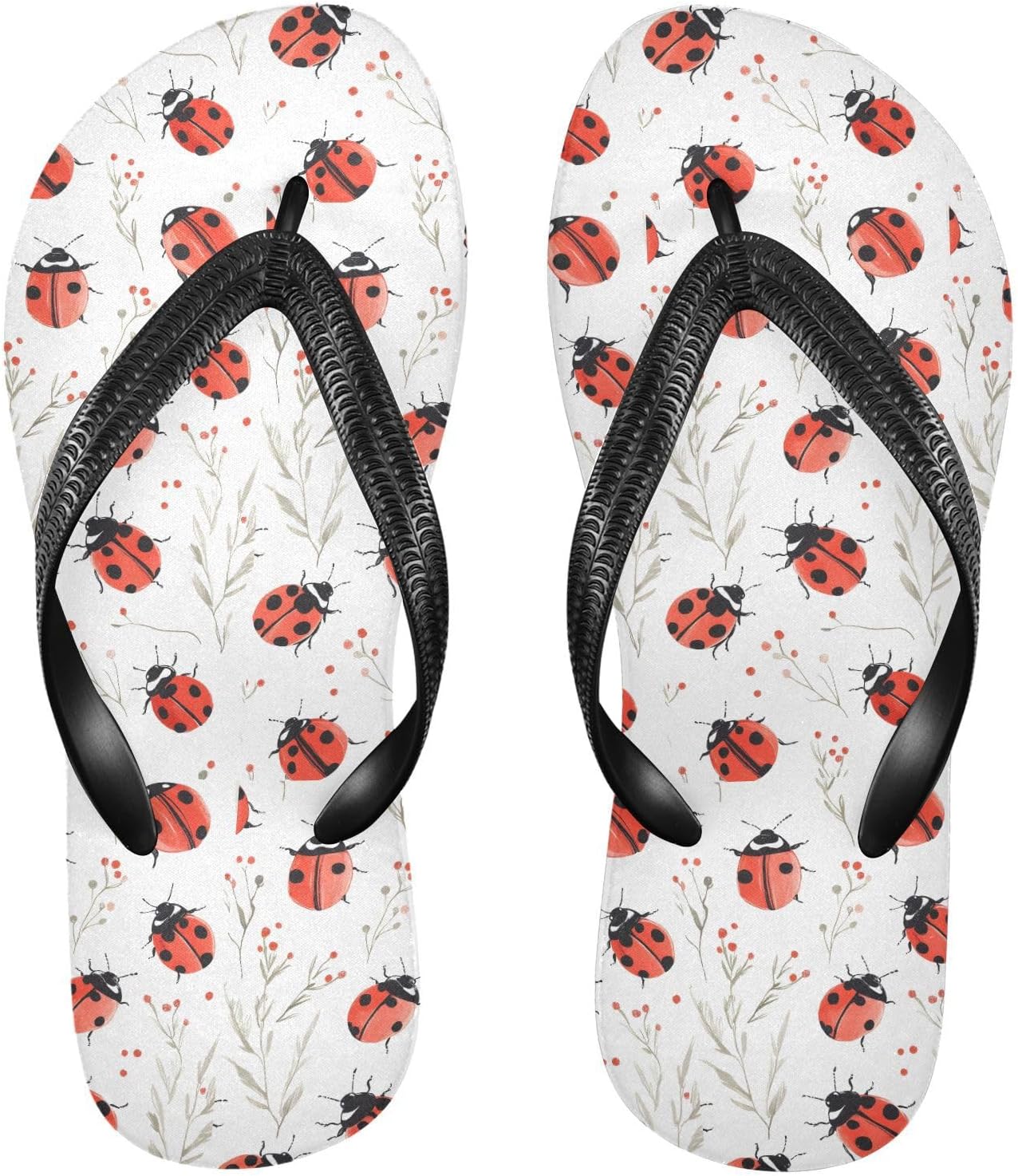 Вьетнамки с божьими коровками, милые пляжные летние удобные сандалии для женщин и мужчин 20860923 Kfbe, Ladybugs
Вьетнамки с божьими коровками, милые пляжные летние удобные сандалии для женщин и мужчин 20860923 Kfbe, Ladybugs