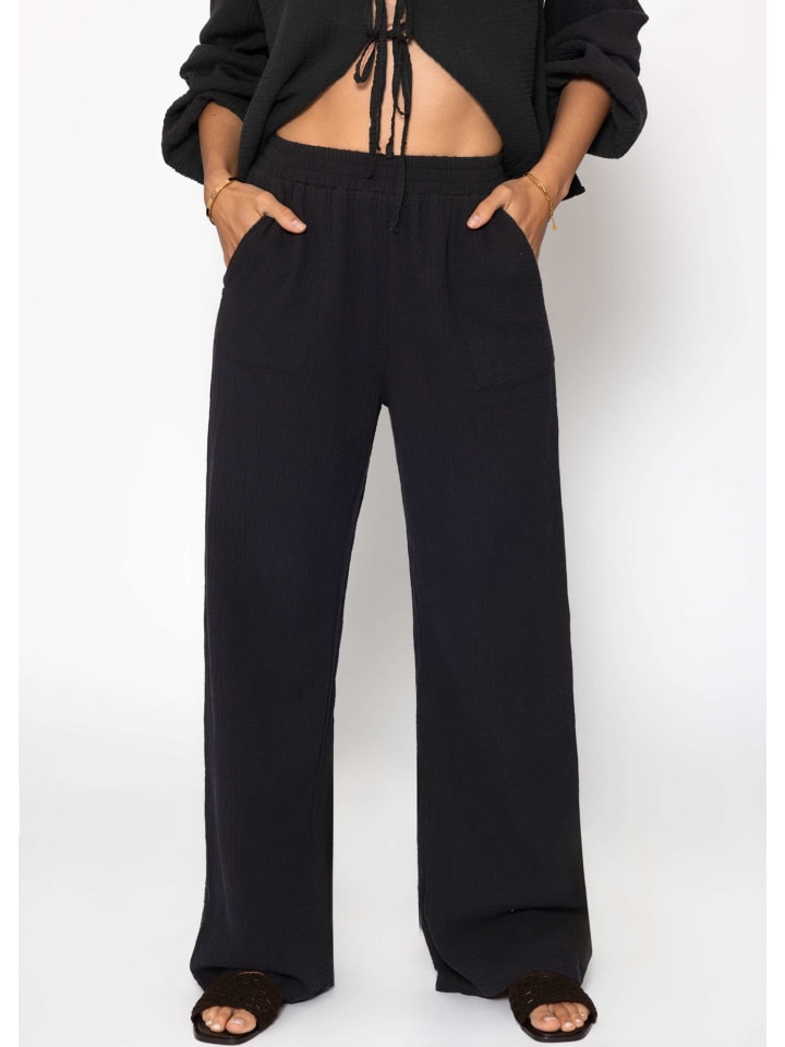 Тканевые брюки SASSYCLASSY, черный
Тканевые брюки SASSYCLASSY, черный