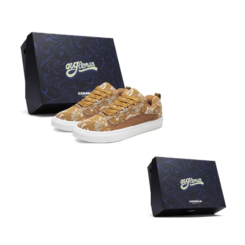 OUGLEMEN Износостойкие легкие нескользящие кедры унисекс низкие хаки (подарочная коробка), цвет Khaki (Gift Box)
OUGLEMEN Износостойкие легкие нескользящие кедры унисекс низкие хаки (подарочная коробка), цвет Khaki (Gift Box)