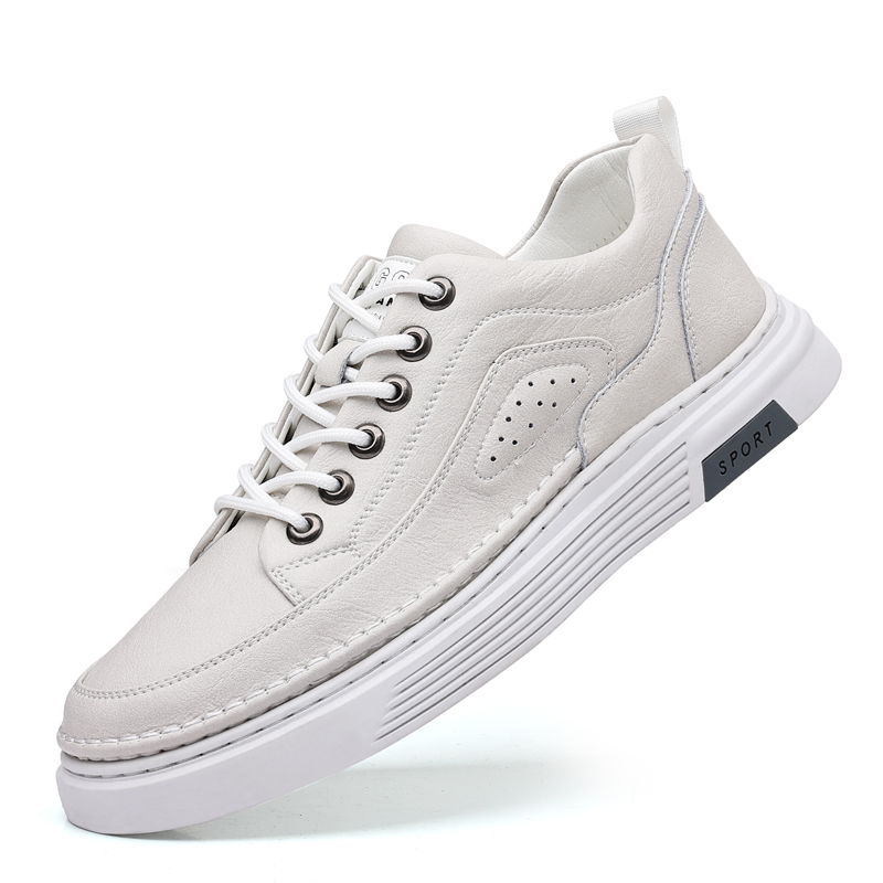 EGCHI Мужские белые кеды, цвет White
EGCHI Мужские белые кеды, цвет White