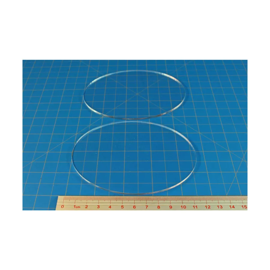 Овальные подставки - 90x120 мм (2), Miniature Bases - Clear Acrylic - 3mm Thick (Litko Aerosystems)
Овальные подставки - 90x120 мм (2), Miniature Bases - Clear Acrylic - 3mm Thick (Litko Aerosystems)