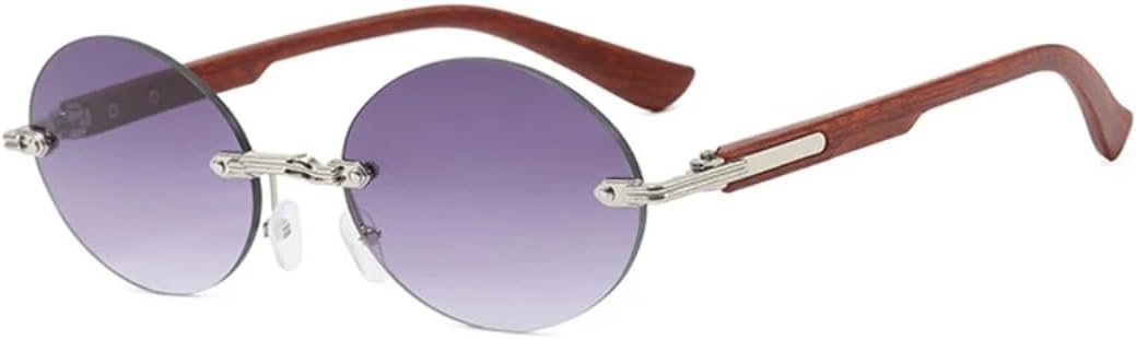 Солнцезащитные очки с защитой UV400 | Без оправы, овальные дужки, градиентный дизайн | Для женщин и мужчин, для занятий спортом на открытом воздухе и вождения DSVIGF, Brown Gradient Gray
Солнцезащитные очки с защитой UV400 | Без оправы, овальные дужки, градиентный дизайн | Для женщин и мужчин, для занятий спортом на открытом воздухе и вождения DSVIGF, Brown Gradient Gray