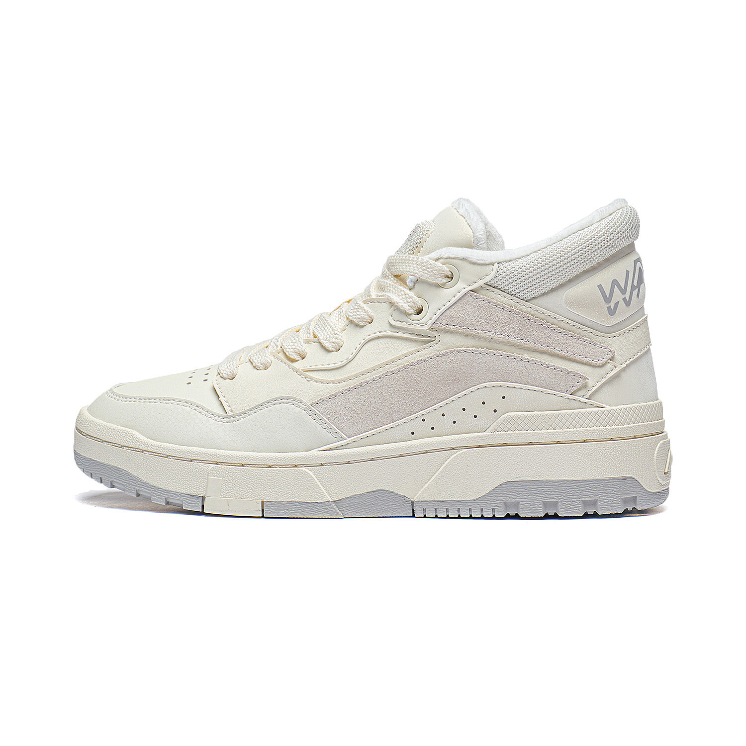 Кроссовки LINING Wave Skateboarding Shoes Women's High-top Beige/White, цвет Off White
Кроссовки LINING Wave Skateboarding Shoes Women's High-top Beige/White, цвет Off White