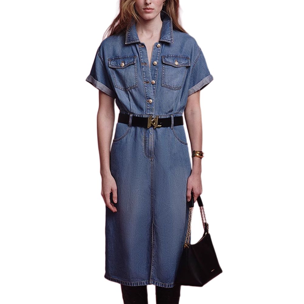 Женское платье с коротким рукавом KARL LAGERFELD SS25 KARL LAGERFELD / Karl Lagerfeld Jeans, синий
Женское платье с коротким рукавом KARL LAGERFELD SS25 KARL LAGERFELD / Karl Lagerfeld Jeans, синий
